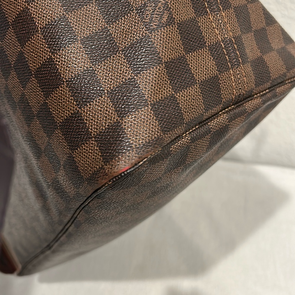 Louis Vuitton Neverful MM N51106 tote Bag GI0142 Ebenu+ COA - Picture 11 of 17